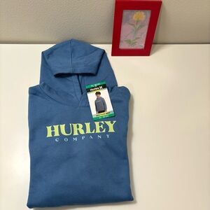 Hurley Youth Fleece Hoodie , Blue, Size XL 18/20, S 7/8, NWT